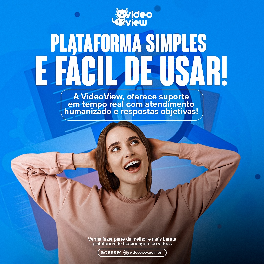 Plataforma simples e facil de usar