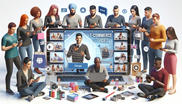 E-commerce via Vídeo - Uso de vídeos para promover e vender produtos diretamente aos consumidores. - VideoView A Plataforma mais Econômica, Simples e Fácil de Hospedar seus Vídeos.