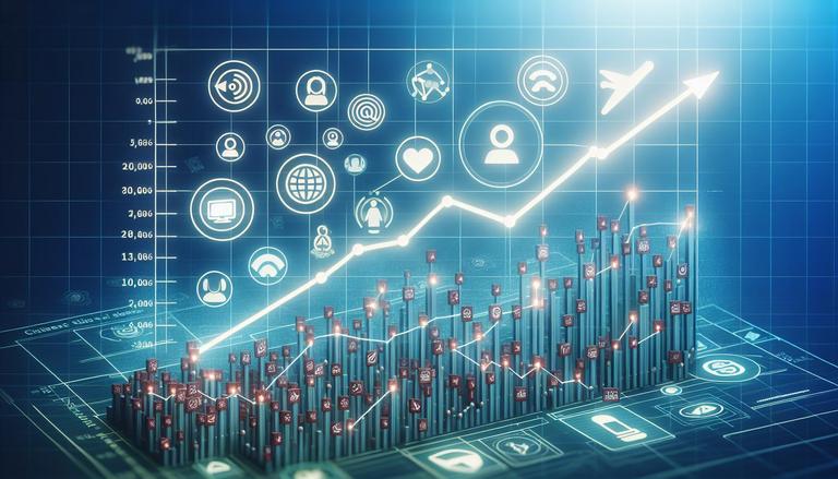 Ganho de Audiência - Crescimento da base de espectadores e seguidores ao longo do tempo. - VideoView A Plataforma mais Econômica, Simples e Fácil de Hospedar seus Vídeos.