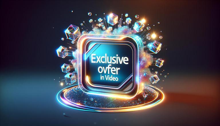 Oferta Exclusiva em Vídeo - Vídeo usado para promover uma oferta ou promoção exclusiva para o público. - VideoView A Plataforma mais Econômica, Simples e Fácil de Hospedar seus Vídeos.